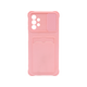Chameleon Samsung Galaxy A32 5G - Gumiran ovitek (TPUC) - roza A-Type Card