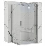 REA Tuš kabina Molier Chrom 100x80