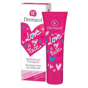 Dermacol Love My Face Brightening Care čistilna krema za mlado kožo 50 ml za ženske