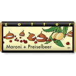 Zotter Schokoladen Bio Maroni &amp; Brusnice - 70 g