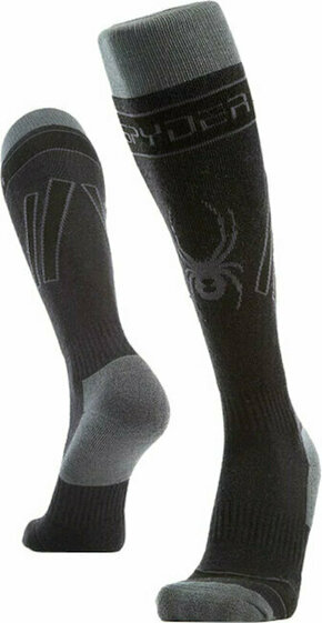 Spyder Mens Omega Comp Ski Socks Black M Smučarske nogavice