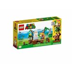 LEGO® Super Mario™ 71421 Razširitveni komplet Dixie Kongov džungelski jam