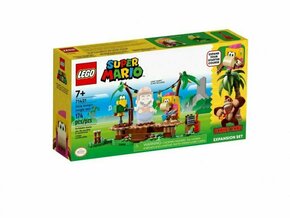 LEGO® Super Mario™ 71421 Razširitveni komplet Dixie Kongov džungelski jam