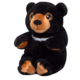 Plišasti medvedek Keel Bear črn 18 cm