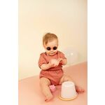 Otroška sončna očala Ki ET LA Diabola oranžna barva - oranžna. Otroška sončna očala iz kolekcije Ki ET LA. Model z enobarvnimi stekli in okvirji iz plastike. Ima filter UV 400.