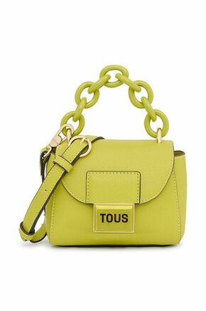Torbica Tous zelena barva - zelena. Majhna torbica iz kolekcije Tous. na zapenjanje