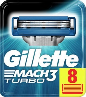 Gillette nadomestne glave Mach3 Turbo Aloe