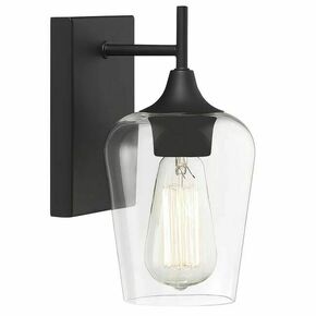 Toolight LAMPA ŚCIENNA KINKIET APP1233-1W Black