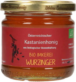 Honig Wurzinger Bio-kostanjev med - 500 g