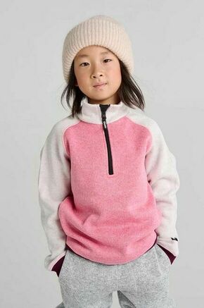 Otroški pulover Reima Neulus roza barva - roza. Otroški pulover iz kolekcije Reima. Model izdelan iz udobne pletenine.