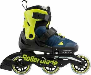 Rollerblade Microblade 3WD JR Blue Royal/Lime 36
