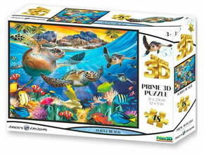 WEBHIDDENBRAND PRIME 3D Puzzle Turtle Beach 3D 48 kosov