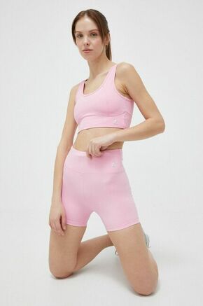 Kratke hlače za vadbo Juicy Couture Liza roza barva - roza. Kratke hlače iz kolekcije Juicy Couture. Model izdelan iz hitrosušečega materiala.