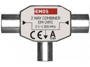 EMOS univerzalni združilec TV signala IEC EU 2491 J0197