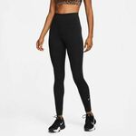 Nike One High-Waisted Women's Leggings, Black/White - L