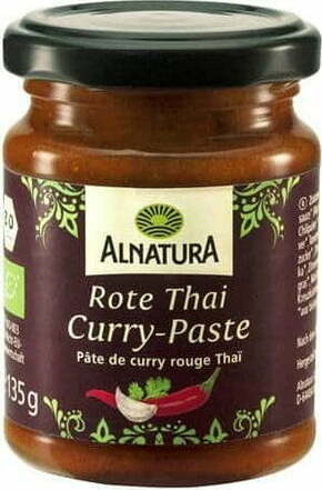 Alnatura Bio rdeča tajska curry pasta - 135 g