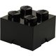 LEGO® škatla za shranjevanje 25x25x18 cm, črna