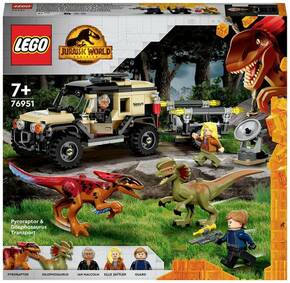 LEGO® Jurassic World 76951 Transport za pyroraptorja in dilofozavra