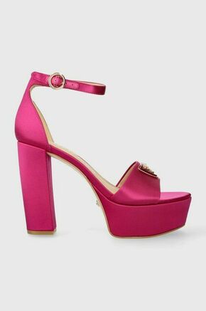 Sandali Guess SETON2 roza barva