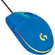 Logitech G203 Lightsync Blue gaming miška, optični, žičen, 8000 dpi, 200 IPS, 85g, 25G, 1ms, 1000Hz