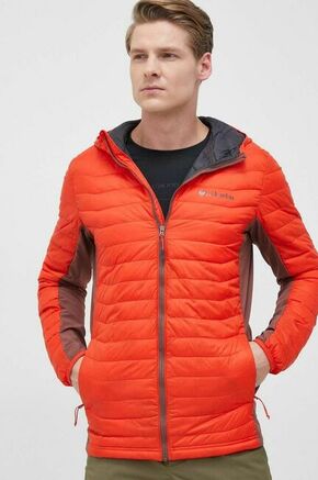 Športna jakna Columbia Powder Pass rdeča barva - rdeča. Športna jakna iz kolekcije Columbia. Delno podložen model