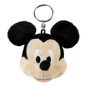 NEW Obesek za Ključe iz Pliša Mickey Mouse Črna