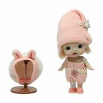 otroška lutka lynmon baby roza