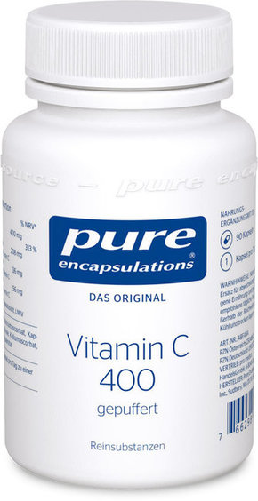 Pure encapsulations Vitamin C 400 pufer - 90 kapsul