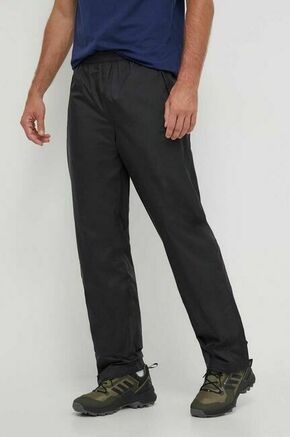 Outdooor hlače Marmot PreCip Eco črna barva - črna. Outdooor hlače iz kolekcije Marmot. Model izdelan iz vodoodpornega materiala.