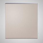 vidaXL Roleta / Senčilo za Zatemnitev Oken 80 x 230 cm Bež Barve