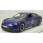 Bburago 1:24 Porsche Taycan Turbo S 2019 Carrara Modra