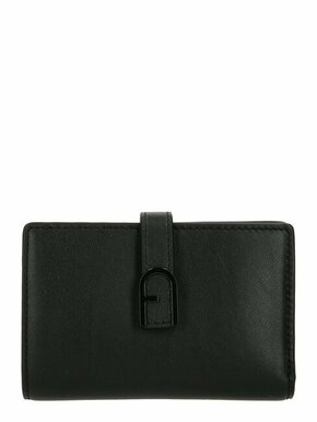 Furla Velika ženska denarnica Flow S Compact Wallet WP00401-BX2045-O6000-1020 Črna