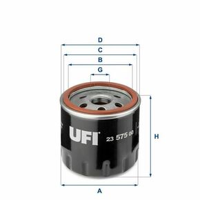 OLJNI FILTER 2357500 UFI
