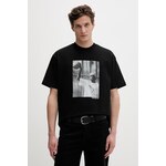 Bombažna kratka majica Guess Jeans črna M5BI3K.K8FQ4