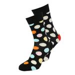 Nogavice Happy Socks 2-pack moške - pisana. Visoke nogavice iz kolekcije Happy Socks. Model izdelan iz elastičnega, vzorčastega materiala. V kompletu sta dva para.