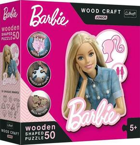 Trefl Wood Craft Junior puzzle Beautiful Barbie 50 kosov