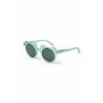 Otroška sončna očala Liewood Darla mr bear 4-10 Y turkizna barva - turkizna. Otroška sončna očala iz kolekcije Liewood. Model z enobarvnimi stekli in okvirji iz plastike. Ima filter UV 400.
