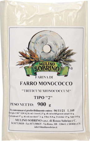 Mulino Sobrino Bio einkorn moka tip 2 - 900 g