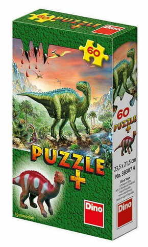Dino Toys Dinozavri Puzzle: Iguanodon 60 kosov
