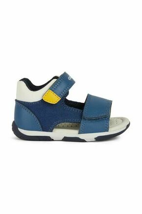 Otroški sandali Geox SANDAL TAPUZ - modra. Otroški sandali iz kolekcije Geox. Model je izdelan iz kombinacije tekstilnega in sintetičnega materiala. Model z mehkim