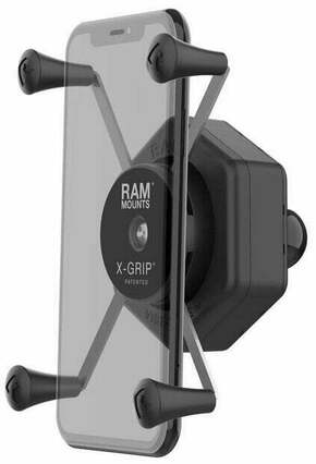 Ram Mounts X-Grip Phone Holder with Ball &amp; Vibe-Safe Adapter Large