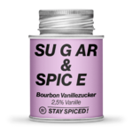 Stay Spiced! Sugar &amp; Spice - Burbonska vanilija (2,5% vanilije) - 90 g