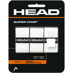 Head Super Comp overgrip wrap tl. 0,5 mm bela, pakiranje po 3