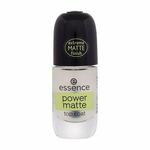 Essence Power Matte Top Coat nadlak za mat zaključek 8 ml