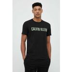 Bombažna kratka majica Calvin Klein Underwear črna barva - črna. Lahkotna kratka majica iz kolekcije Calvin Klein Underwear. Model izdelan iz tanke, elastične pletenine. Izjemno udoben material.