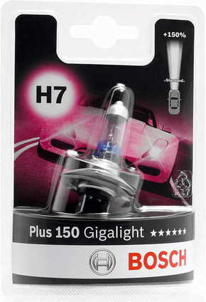 Bosch Plus 150 Gigalight H7 avtomobilska žarnica