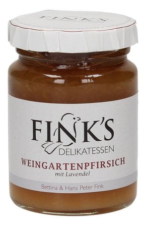 Fink's Delikatessen Vinogradniška breskev v sivko - 106 ml