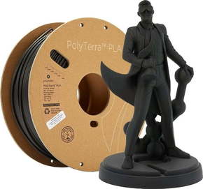 Polymaker PolyTerra PLA Charcoal Black - 1