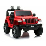 BABYCAR 12V Jeep WRANGLER RUBICON rdeč- otroški električni a