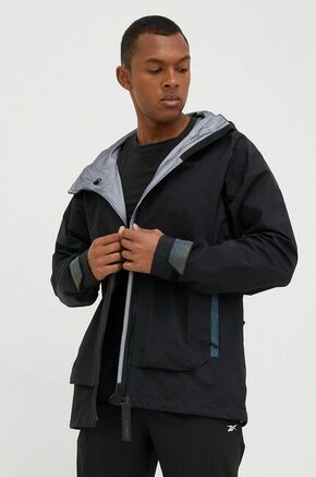 Outdoor jakna adidas TERREX Myshelter GTX črna barva - črna. Outdoor jakna iz kolekcije adidas TERREX. Prehoden model